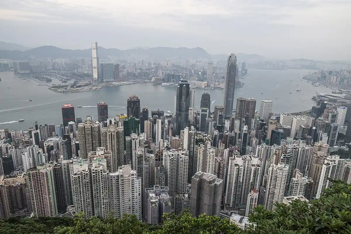 침사추이 해변 산책로